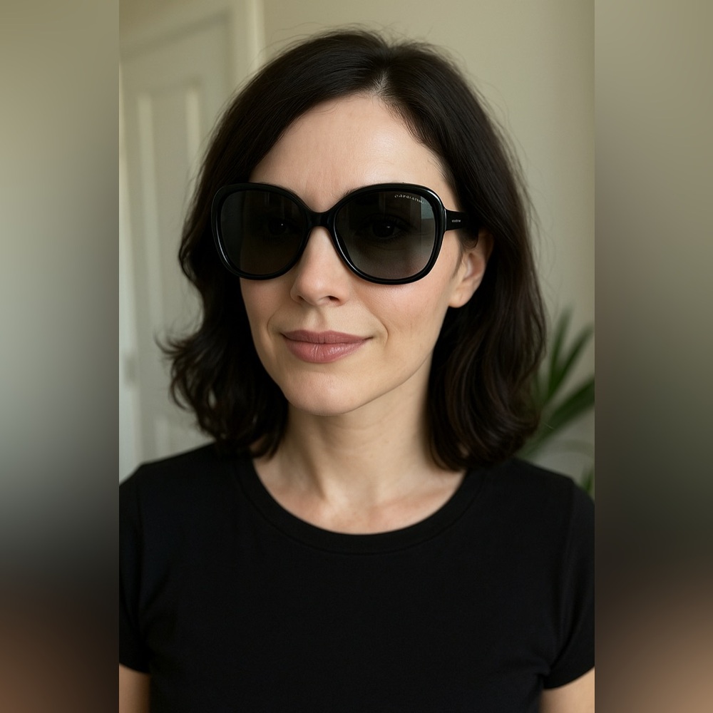 Marc By Marc Jacobs Black Sunglasses (for smaller face frame)